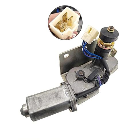 مناسبة ل SH120/200/300A1 A2 حفارة ممسحة زجاج أمامي محرك ممسحة المحرك الجمعية in Kuwait