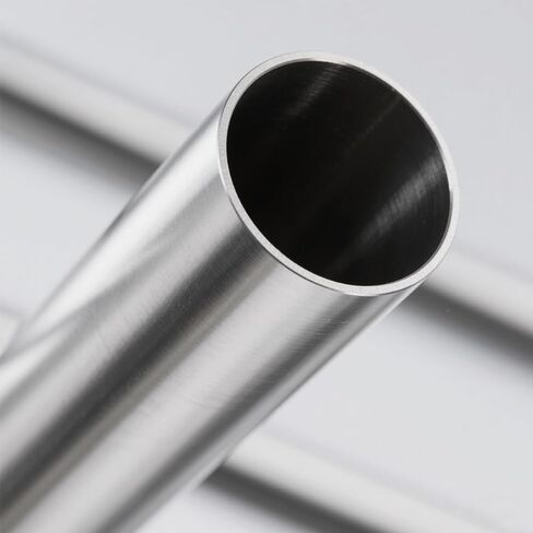 1 Piece GR2 Titanium Tube, Tubing, Seamless, OD 57mm, ID 55mm Length 500mm | Wall thick 1mm Pure Titanium Tubing Pipe Excellent Corrosion Resistance Weldability Ductility Customize Size Available in Kuwait
