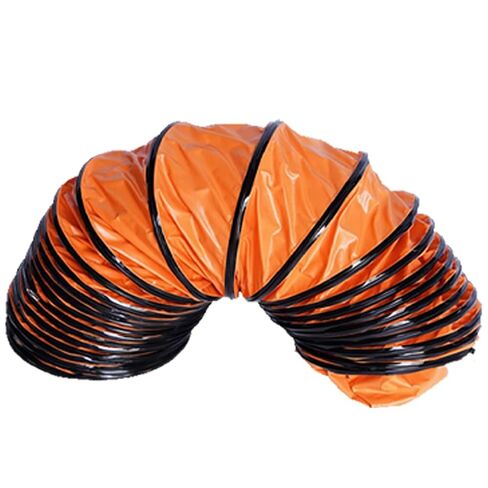 قناة مرنة شديدة التحمل للمكيف المحمول - خرطوم عادم PVC قابل للتعديل مع سلك فولاذي (L2mx450mm) in Kuwait