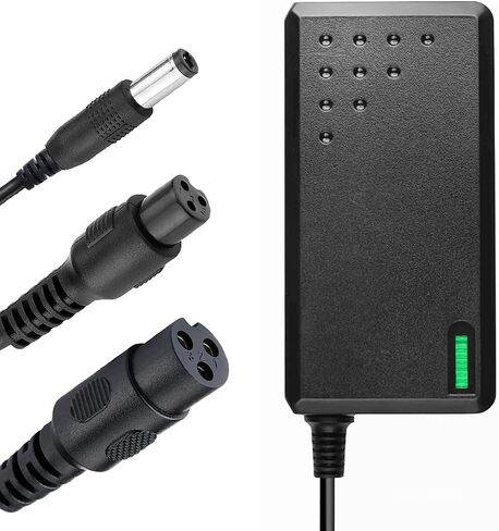 T POWER 3-Prong 54.6V ~ 58.8V Battary Charger for Zero 10 8X 10X 11X Electric Scooters Vsett 8/8+ / 9+ – FY1505882000,FY1505462000 Ac Dc Adapter Class 2 Power Supply in Kuwait