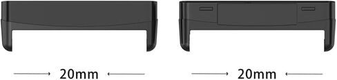6 حزم محول متوافقة مع Fitbit Versa 3/ Versa 4/ Sense 2 وSense Smartwatch، استبدال موصل معدني من الفولاذ المقاوم للصدأ لحزام حزام 20 مم للنساء والرجال in Kuwait