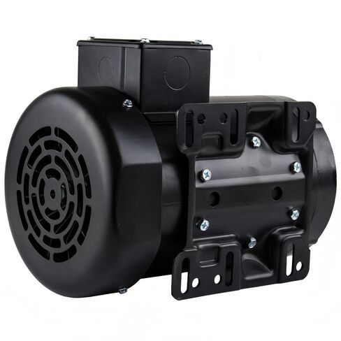 NATE3-36-56CB Air Compressor Electric Motor - for Worldwide Electric Industrial Electric Equipment Motors Parts - 3 HP 3 Phase 56HC Frame 3600 RPM 208 230V 460 Volt 60 HZ Black - Air Compressor Parts in Kuwait