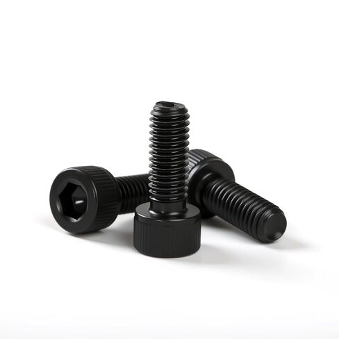 M10-1.5 x 30mm Socket Head Cap Screws Cap Bolts, 12.9 Grade Alloy Steel Black Oxide, Allen Socket Drive, Machine Full Thread, 16 PCS (16mm-80mm Available) in Kuwait