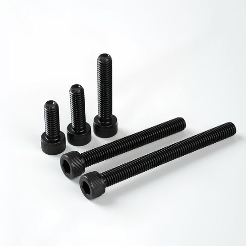 M10-1.5 x 30mm Socket Head Cap Screws Cap Bolts, 12.9 Grade Alloy Steel Black Oxide, Allen Socket Drive, Machine Full Thread, 16 PCS (16mm-80mm Available) in Kuwait