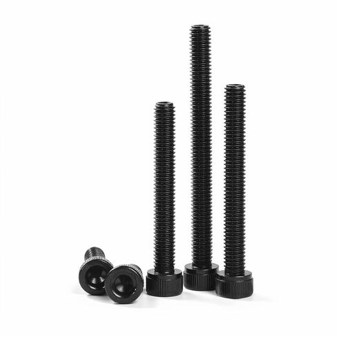 M10-1.5 x 30mm Socket Head Cap Screws Cap Bolts, 12.9 Grade Alloy Steel Black Oxide, Allen Socket Drive, Machine Full Thread, 16 PCS (16mm-80mm Available) in Kuwait