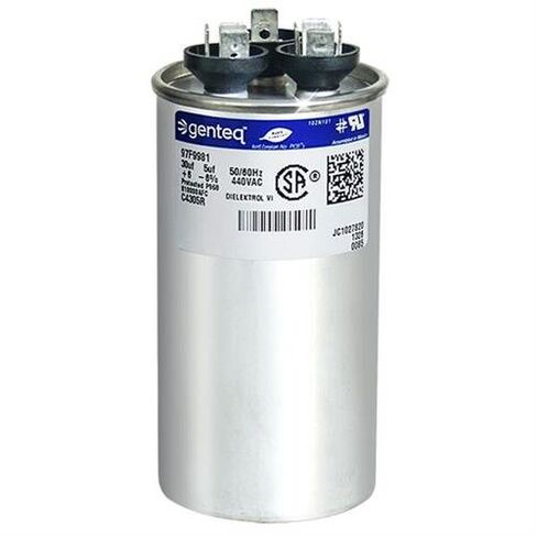 كاريير HC98KA031-30 + 5 فائق التوهج MFD 440 فولت VAC Genteq استبدال مكثف مزدوج التشغيل in Kuwait