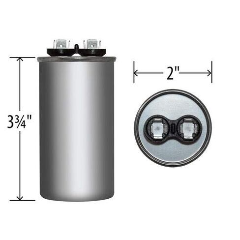 موتور تشغيل مكثف 30 م فد 370 أو 440 فولت تيار متردد فولت 30 فائق التوهج دائري HVAC AC كهربائي in Kuwait