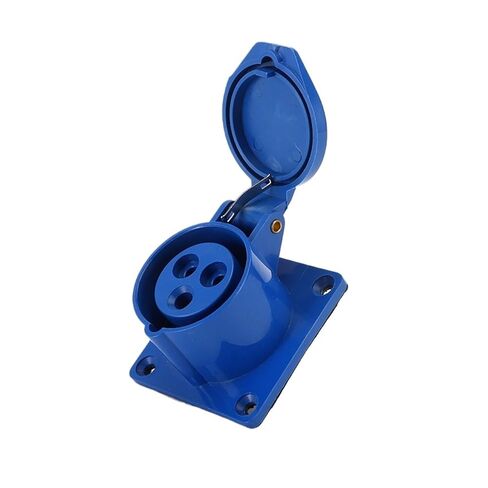 IP44 مقبس مخفي LX-313-16A LX-323-32A طاقة ثلاثية النواة مقاومة للماء صناعية in Kuwait