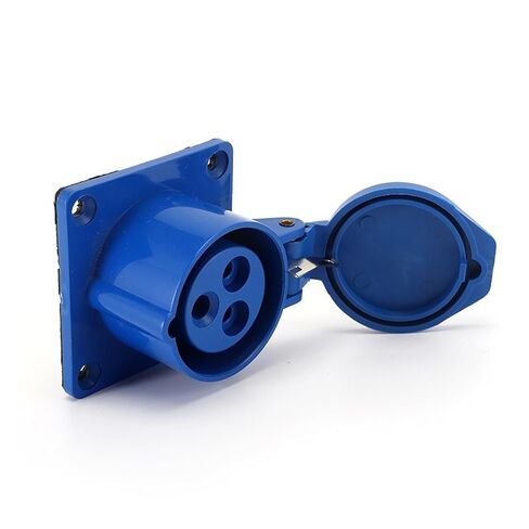 IP44 مقبس مخفي LX-313-16A LX-323-32A طاقة ثلاثية النواة مقاومة للماء صناعية in Kuwait