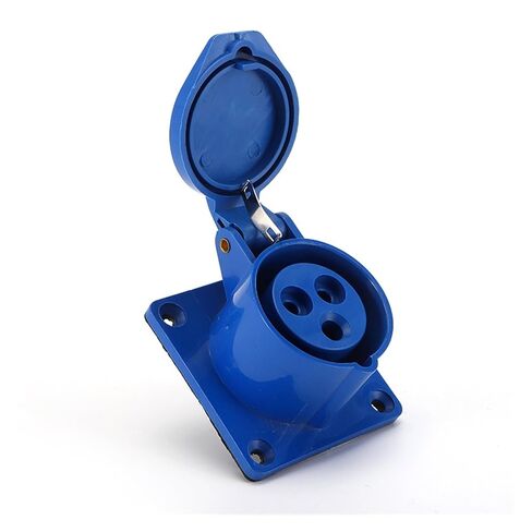 IP44 مقبس مخفي LX-313-16A LX-323-32A طاقة ثلاثية النواة مقاومة للماء صناعية in Kuwait