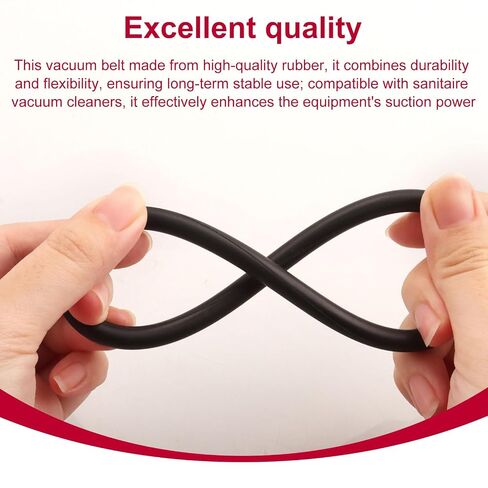 Vacuum Belt 30563B Fits for Sanitaire Eureka Vacuum Cleaner SC679K C2094 Belt, Style Round Vacuum Cleaner Belts (10 PCS) in Kuwait