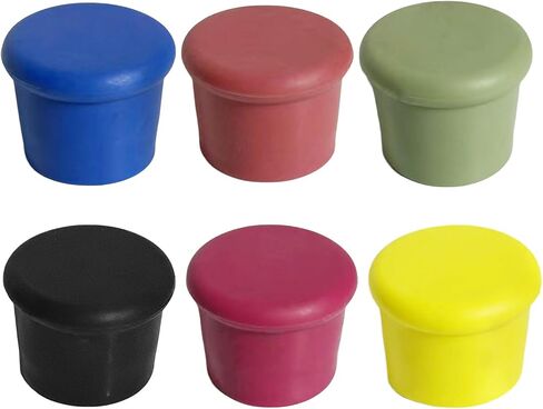 6PCS Reusable Silicone Wine Stopper Leak-Proof Bottle Cap Champagne Sealer Beer Bottle Cap Sealing for Wine Preservation in Kuwait