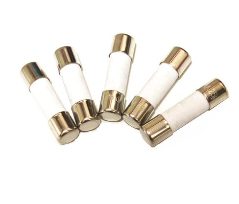 Generic 0.5A 500MA T0.5A 250V Ceramic Fuse, Slow Blow, 5x20MM, 20/Packs in Kuwait