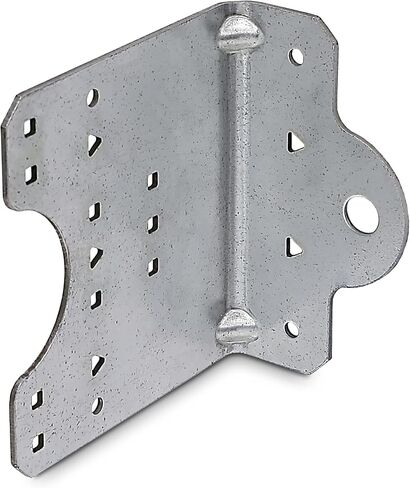 Simpson Strong-Tie SSC4.25-R50 Steel Stud Connector Clip - 4-1/4 in. Length, 68 mil Thickness, Heavy Duty 14-Gauge Steel Build, Zinc Galvanized Finish (50-Qty) in Kuwait