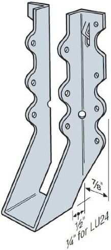 300 Pack Simpson Strong Tie LU26 2 x 6 Economy Standard Joist Hanger in Kuwait