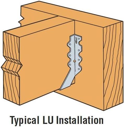 300 Pack Simpson Strong Tie LU26 2 x 6 Economy Standard Joist Hanger in Kuwait