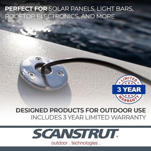 Scanstrut DS-LP-21B-S Low Profile Cable Seal - 316 Stainless Steel in Kuwait