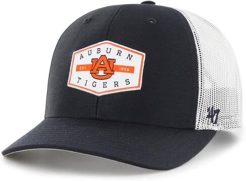 '47 NCAA Men's Trucker Convoy Snapback Adjustable Hat (Auburn Tigers - Navy) in Kuwait