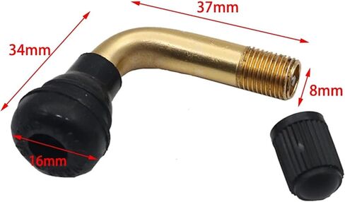 صمام هواء بدون أنابيب مفرغة، فوهة هواء مانعة للتسرب متوافقة مع إطار Narnbo Max G30 المتوافق مع الدراجات البخارية الكهربائية Segway/kugoo m4 (أ) in Kuwait