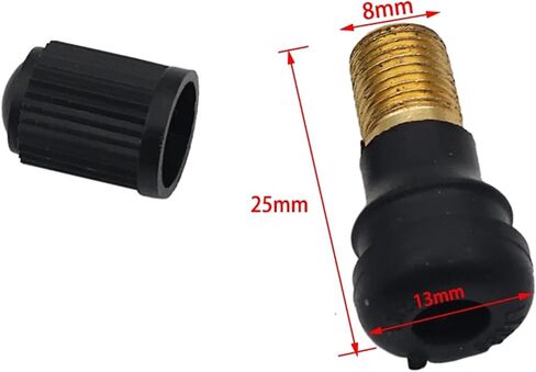 صمام هواء بدون أنابيب مفرغة، فوهة هواء مانعة للتسرب متوافقة مع إطار Narnbo Max G30 المتوافق مع الدراجات البخارية الكهربائية Segway/kugoo m4 (أ) in Kuwait