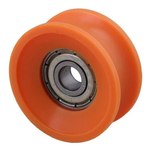Small Sealed Steel Ball Bearing 16Pcs 6X30x13mm Plastic Coated Sealed Bearings Steel 606ZZ Deep U Groove Guide Pulley Rail Ball Rolling Bearing Wheel in Kuwait