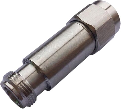 for Electronic Testing Color Silver 2W 50 Ohm Attenuator Male to Female Attenuator Signal Input for RF Applications(2dB) in Kuwait