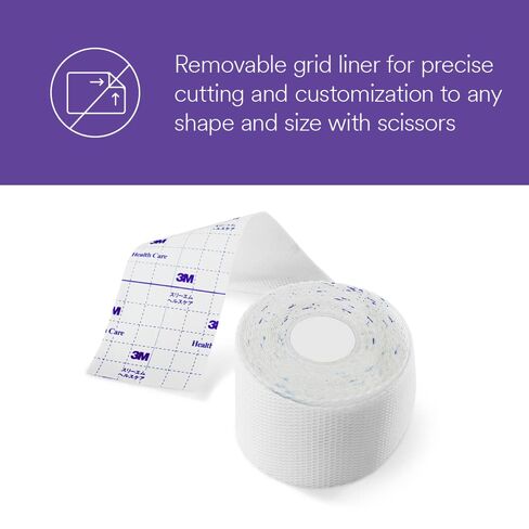 شريط جراحي جاف 3M™ Multipore™ 3730-1، 1 بوصة × 5.5 سنة، 24 لفة/BX in Kuwait