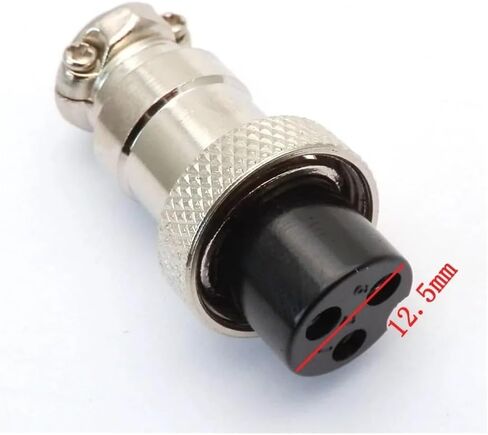 Set Female Male Battery Charger 3 Prong Socket Connector Plug GX16 for Electric E Scooter Razor Bike 3 PIN 2 WIRE in Kuwait