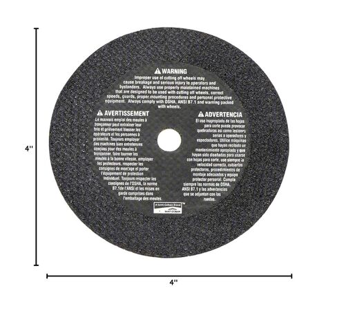 Norton 7660789453 4X.035x3/8 بوصة. عجلات مقطوعة معدنية معززة بقطر صغير AO، النوع 01/41، 60 حبيبة، 25 حزمة in Kuwait