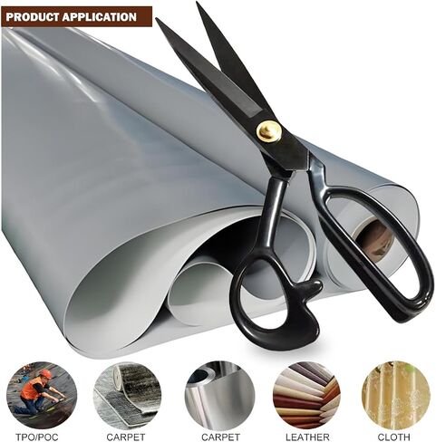10inch Professional Heavy Duty Scissor Tools Cutting PVC TPO Epdm Hot Air Welding Roofing Materials Cutting Fabrics Composite Materials Roofing Scissors Heavy Duty for Home Artists Dressmakers 1Pcs in Kuwait