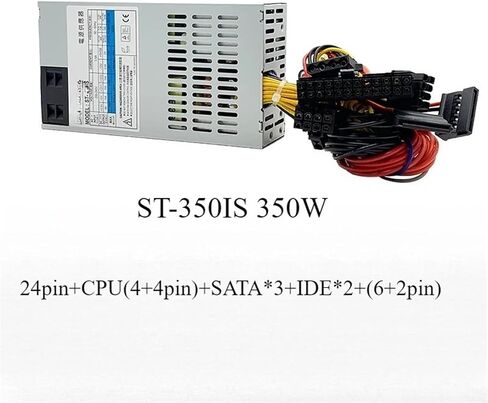 ST-200IS ST-250IS ST-300IS ST-350IS ST-400IS ST-500IS لإمداد الطاقة الكل في واحد للكمبيوتر الصناعي 1u ITX (ST-350IS) in Kuwait