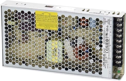 LRS-200 مخرج واحد لتحويل التيار الكهربائي 5 فولت 12 فولت 24 فولت 36 فولت 48 فولت 200 واط (48 فولت (4.4A)) in Kuwait