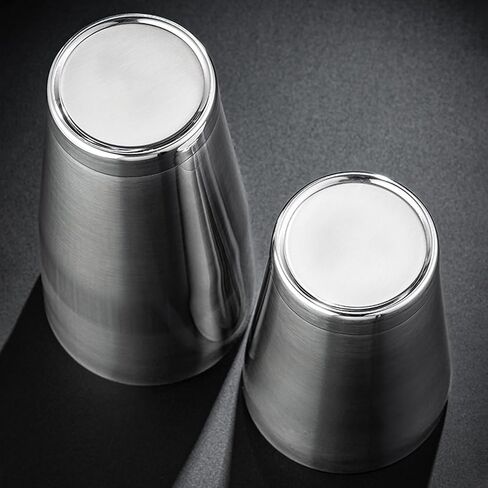 2 Pcs Boston Shaker Set, Stainless Steel Cocktail Shaker Set, 18oz & 28oz Mixed Alcohol for Bartending, Martini Shakers in Kuwait