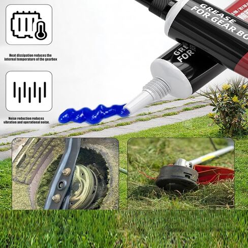 5 PackX10g شحم التروس، زيوت تشحيم جزازة العشب، شحم متعدد الوظائف، تصميم خيط فوهة طويل الأمد in Kuwait