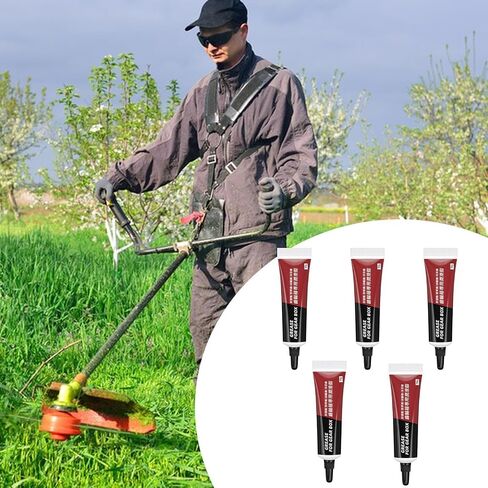 5 PackX10g شحم التروس، زيوت تشحيم جزازة العشب، شحم متعدد الوظائف، تصميم خيط فوهة طويل الأمد in Kuwait
