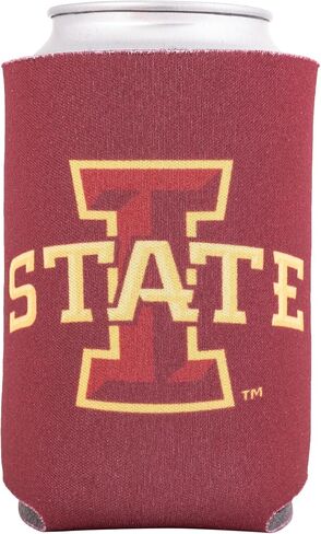 Desert Cactus Iowa State University Can Insulator ISU Cyclones Beverage Cooler 1 Pack Foam 12oz Can Holder Single Sided (Design A) in Kuwait