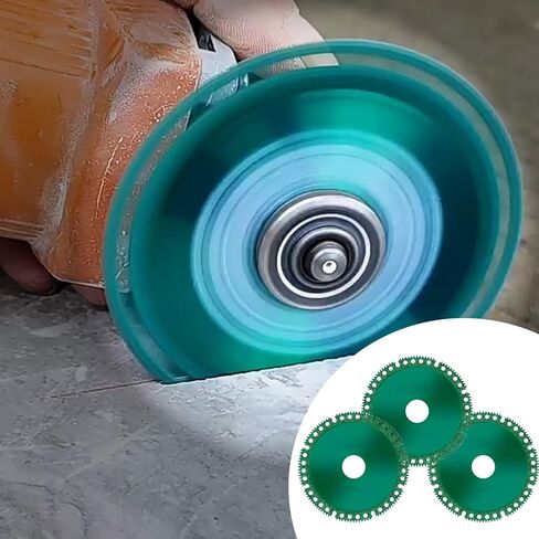 قرص قطع عجلة 4.5 بوصة (3 قطع)، لقطع صفائح الفولاذ والمعادن والبلاط والرخام وأنابيب PVC، مناسب لملحقات أدوات شفرات المنشار لطاحونة الزوايا in Kuwait