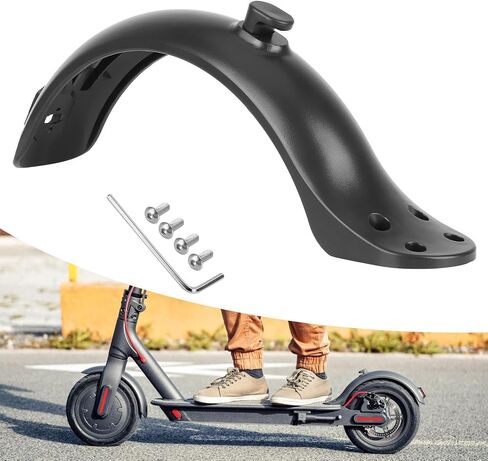Uprgades Electric Scooter Rear Guard Splash 4 Hole Mudguard Replacement Rear Guard for 8.5 Inch Scooters in Kuwait