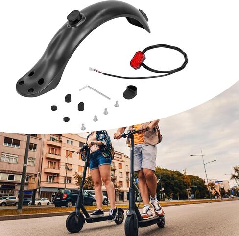 Uprgades Electric Scooter Rear Guard Splash 4 Hole Mudguard Replacement Rear Guard for 8.5 Inch Scooters in Kuwait