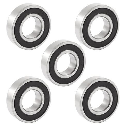 6004RS 42mm Outer 20mm Inner Single Row Deep Groove Ball Bearing 5 Pcs in Kuwait
