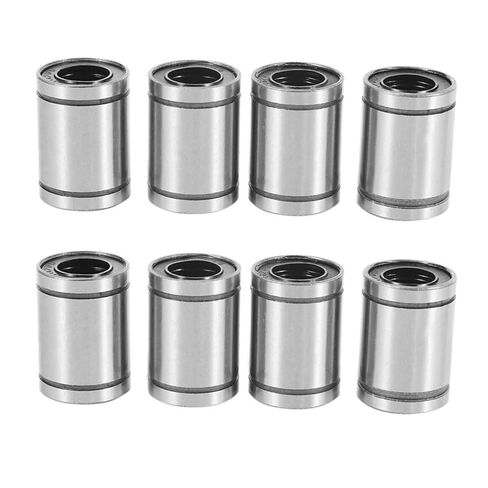 Small Sealed Steel Ball Bearing 8 Pcs LM12UU 12X22x32mm Double Side Rubber Seal Linear Motion Ball Bearing in Kuwait