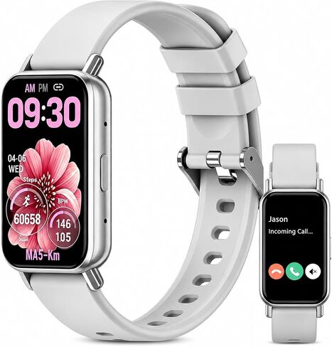 Fitness Tracker, Smart Watch for Men and Women(Answer/Make Calls), 1.45" HD Display & IP68 Waterproof,120+ Sport Modes with SpO2/Heart Rate/Sleep Monitor,Smartwatch Compatible Android iOS in Kuwait