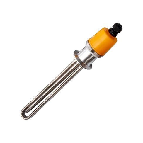 1.2" Thread Immersion Water Heating Tube DN32 Tubular Heater Heating Element 220V/380V 304Stainless Steel with Head Nut(220V 12KW 368mm) in Kuwait