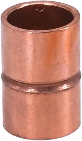 6.35-159mm 1/4" 3/8" 1/2" 5/8" 3/4" 1" -6.25" ID Copper End Feed Solder Straight Coupling Pipe Fitting Connector Air Conditioner(9x6mm) Plumbing Fittings in Kuwait