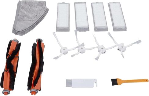 Replacement Filter and Brush Kit Compatible for Mi Robot Vacuum Mop 2 Lite Pro MJSTL MJST1S Vacuum Cleaning Maintenance Accessories in Kuwait