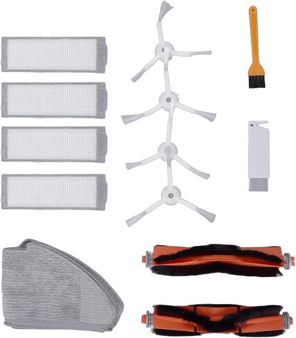 Replacement Filter and Brush Kit Compatible for Mi Robot Vacuum Mop 2 Lite Pro MJSTL MJST1S Vacuum Cleaning Maintenance Accessories in Kuwait