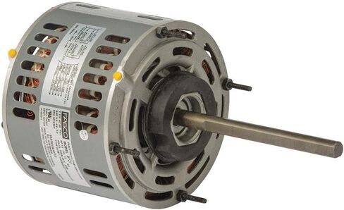 محرك منفاخ الدفع المباشر Fasco D727 مقاس 5.6 بوصة، 1/3 حصان، 115 فولت، 1075 دورة في الدقيقة، 3 سرعات، 5.9 أمبير، حاوية OAO، دوران عكسي، محمل الأكمام in Kuwait