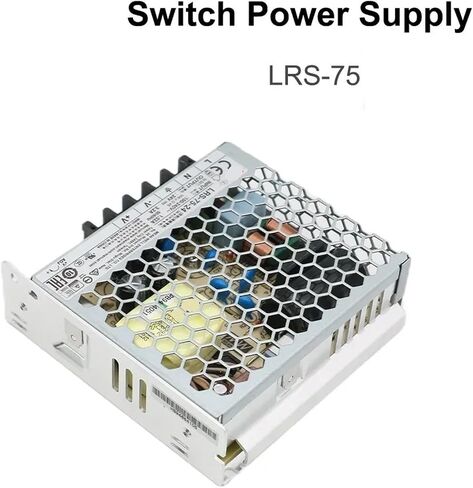 LRS-75 سلسلة إخراج واحد تحويل التيار الكهربائي 5V 14A / 12V 6A / 24V 3.2A 75W للتحكم بالليزر (LRS-75-05 (5V)) in Kuwait