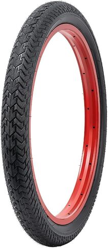YUNSCM 2-PCS 20" إطارات دراجة 20x1.95/53-406 متوافقة مع إطارات دراجة الطريق 20x1.95 in Kuwait