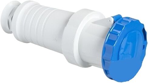 81478 Connector PK Screw Connection Mobile Industrial Socket (63A 6h IP67 3P Blue) in Kuwait